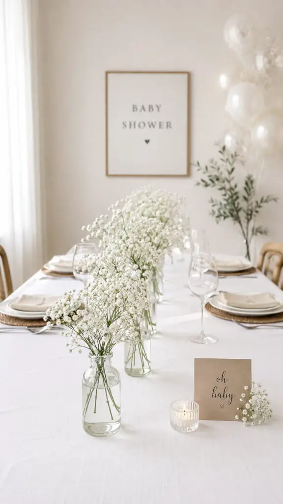 Baby Shower Babys Breath