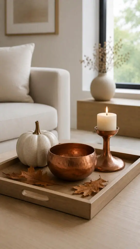 Copper Fall Tray