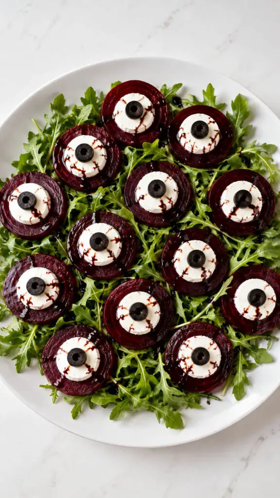 Eyeball Beet and Feta Salad