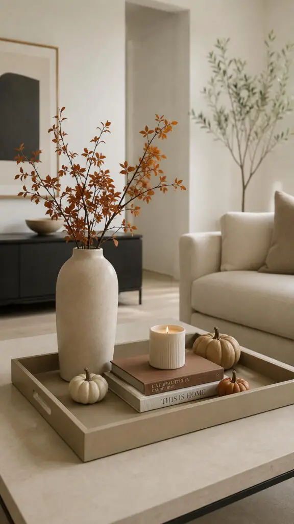 Fall Tray Coffee Table