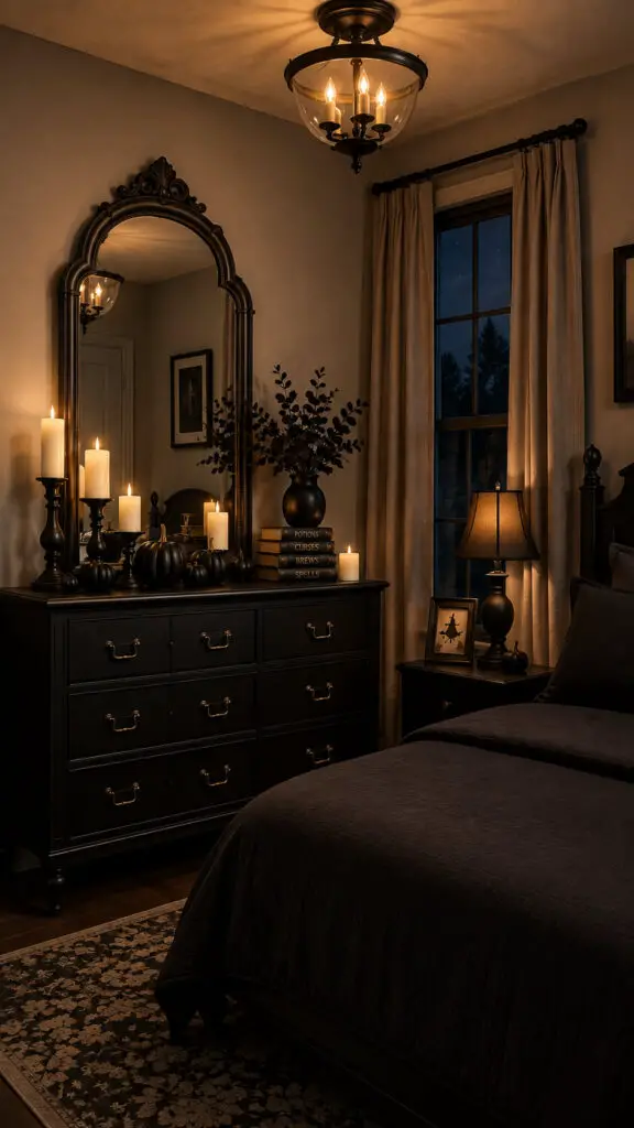 Halloween Dresser Display
