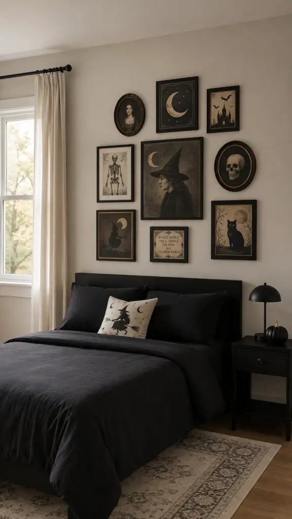 Halloween Gallery Wall