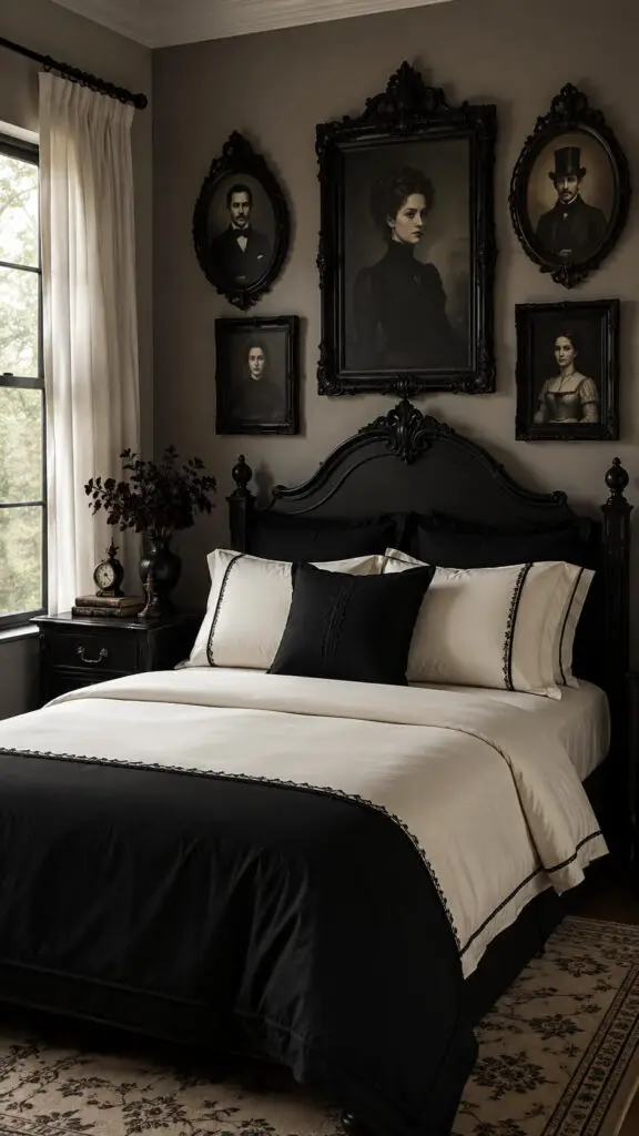 Halloween Haunted Portrait Bedroom