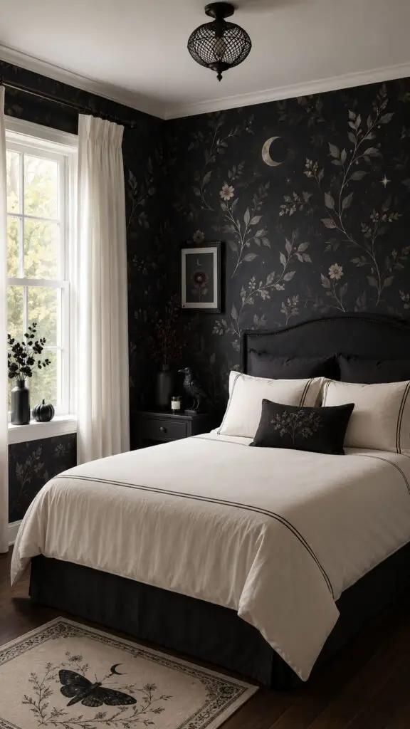 Halloween Moody Wallpaper Bedroom
