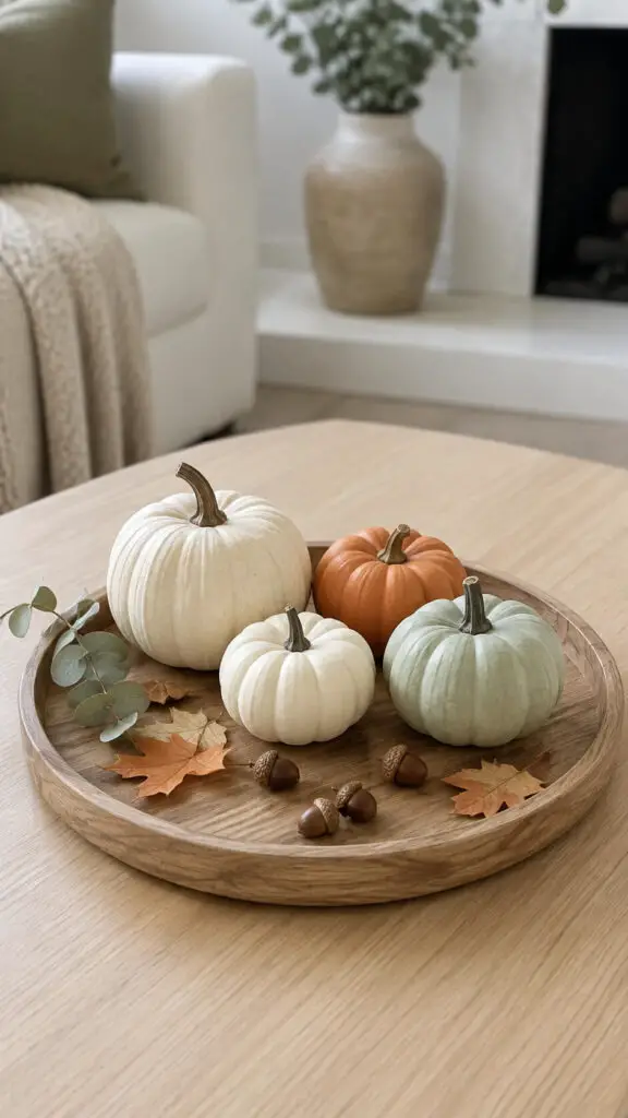Mini Pumpkin Fall Tray