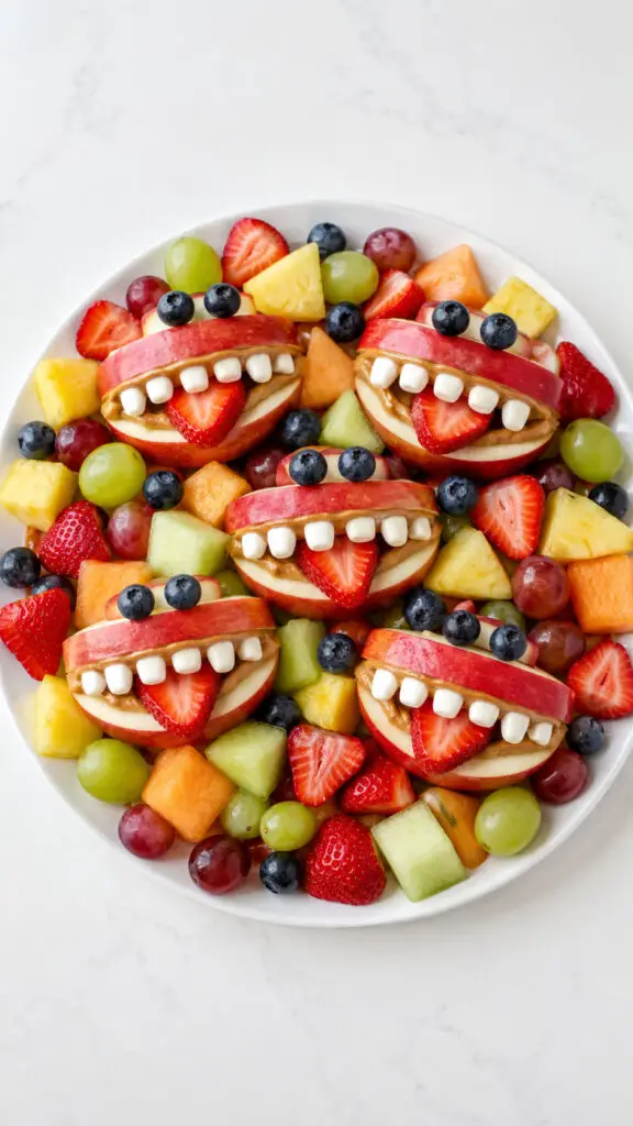 Monster Mouth Apple Salad