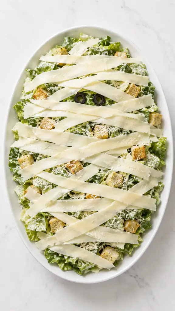 Mummy Caesar Salad
