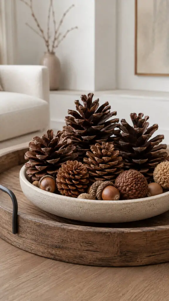 Pinecone Fall Tray