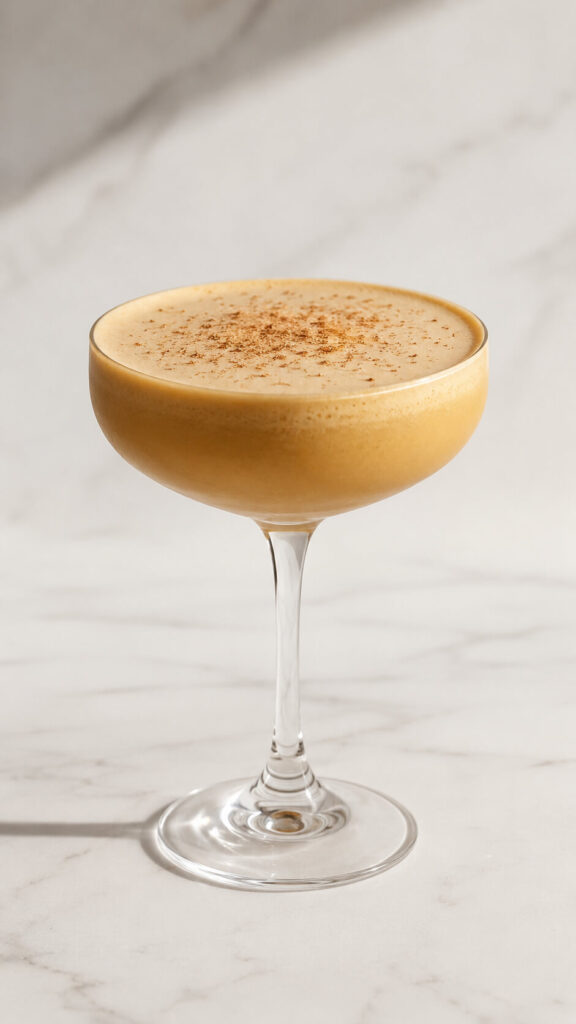 Pumpkin Bourbon Flip