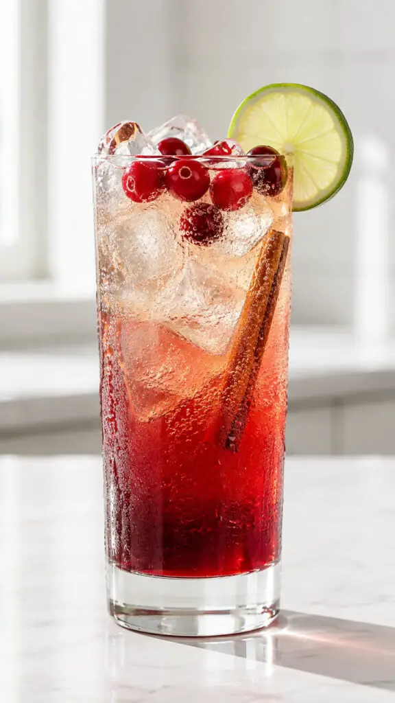 Spiced Cranberry Dark n Stormy