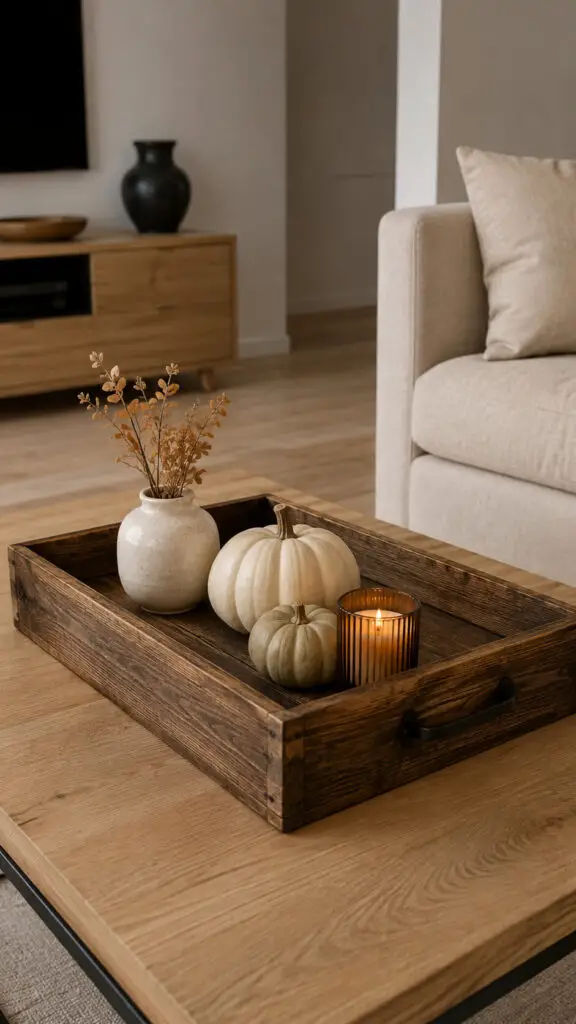 Wooden Fall Tray