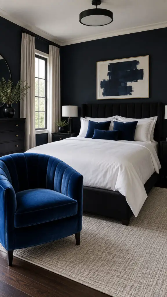 Black and Blue Velvet