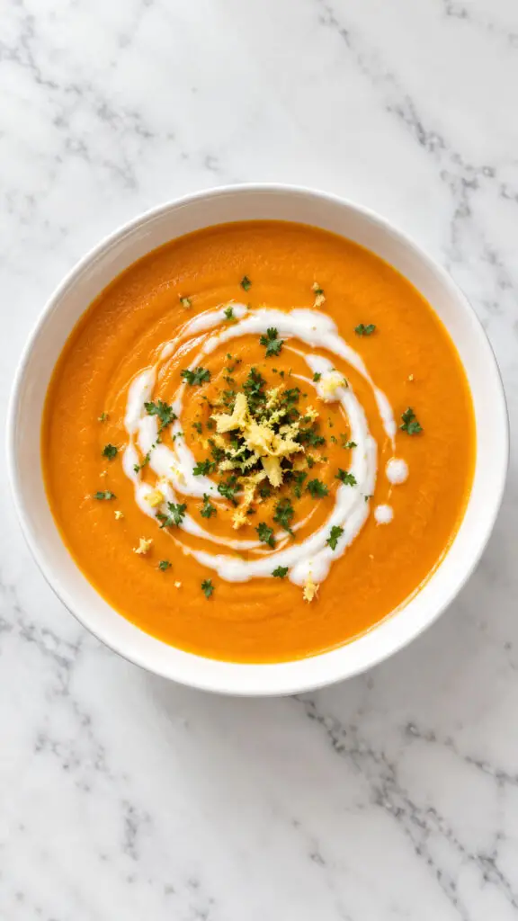 Carrot Ginger Soup