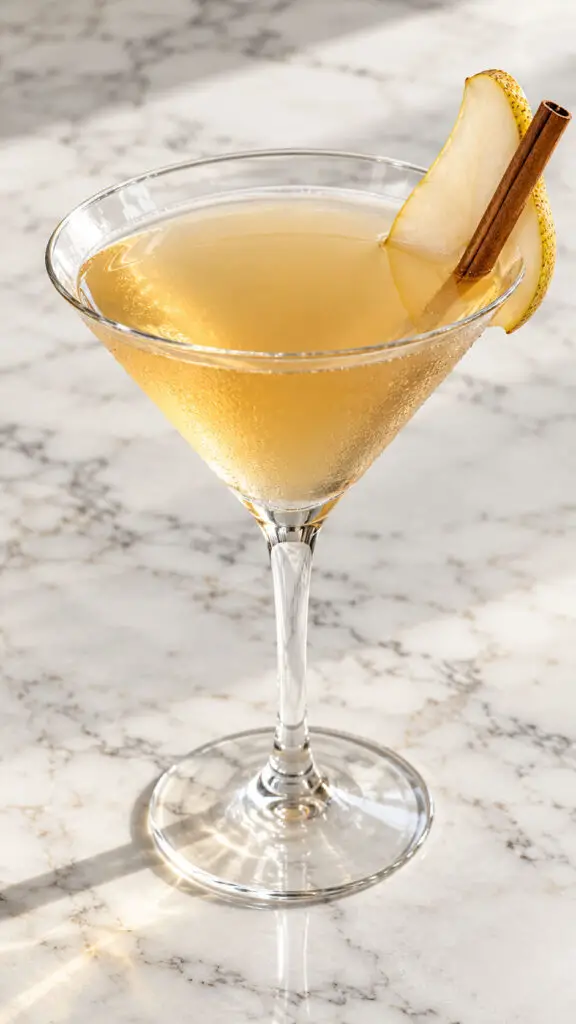 Cinnamon Pear Martini
