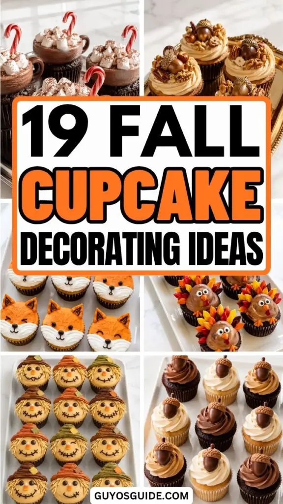 Fall Cupcake Decorating Ideas