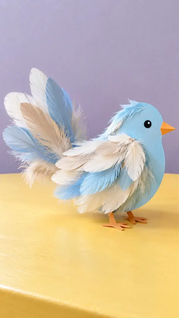 Feather Bird Craft