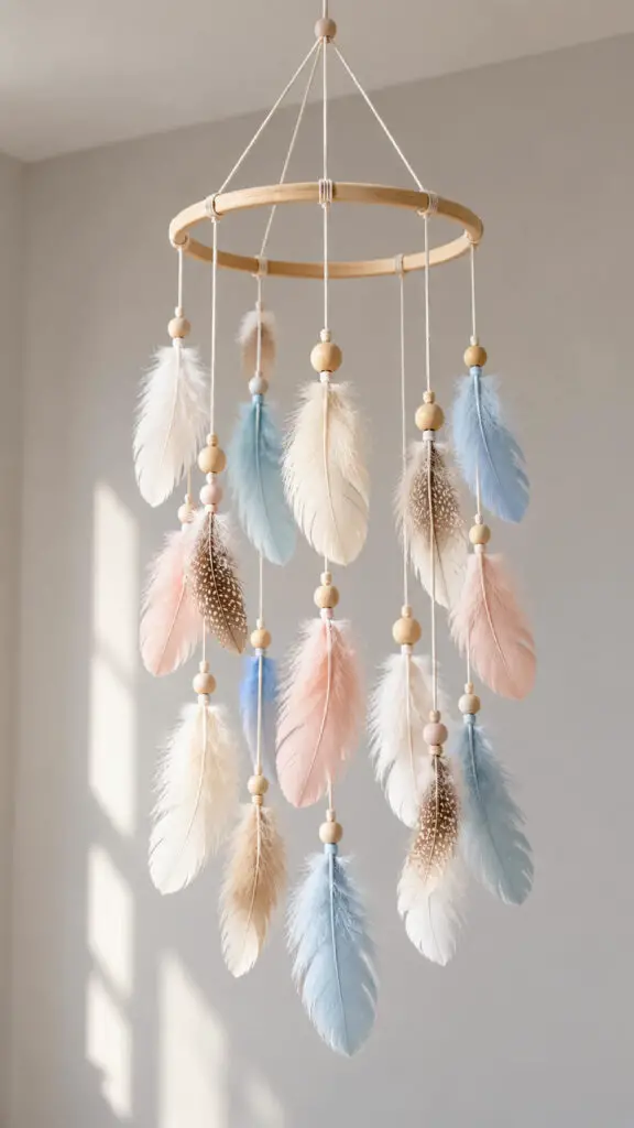 Feather Dreamy Mobile