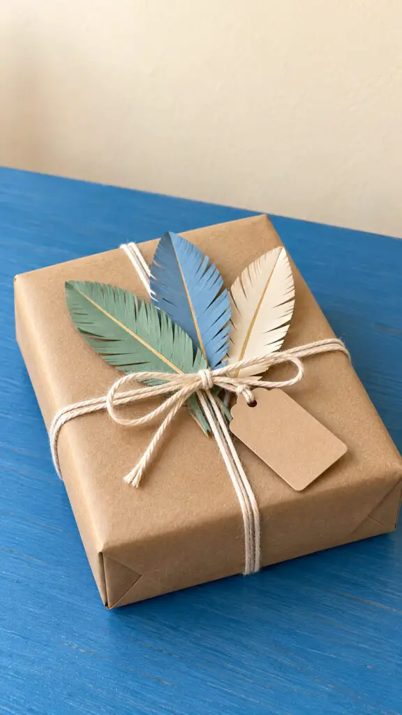 Feather Gift Wrap