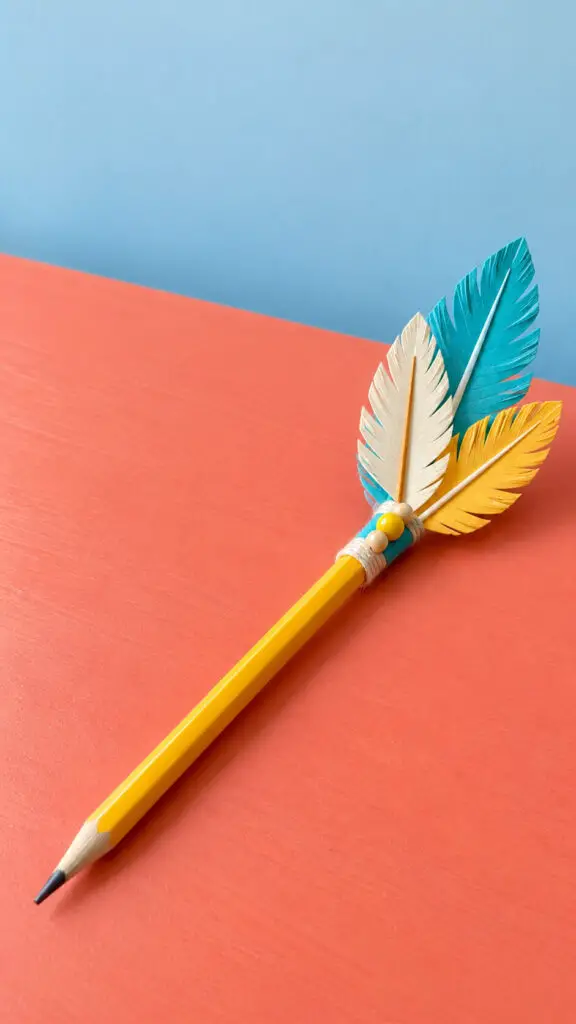 Feather Pencil Topper