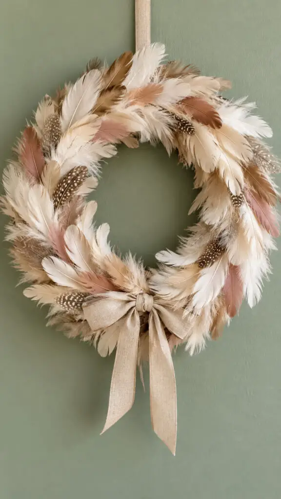 Feather Wreath
