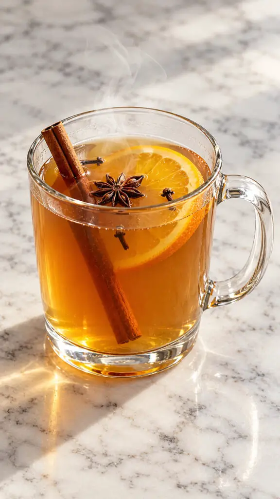 Hot Bourbon Apple Cider