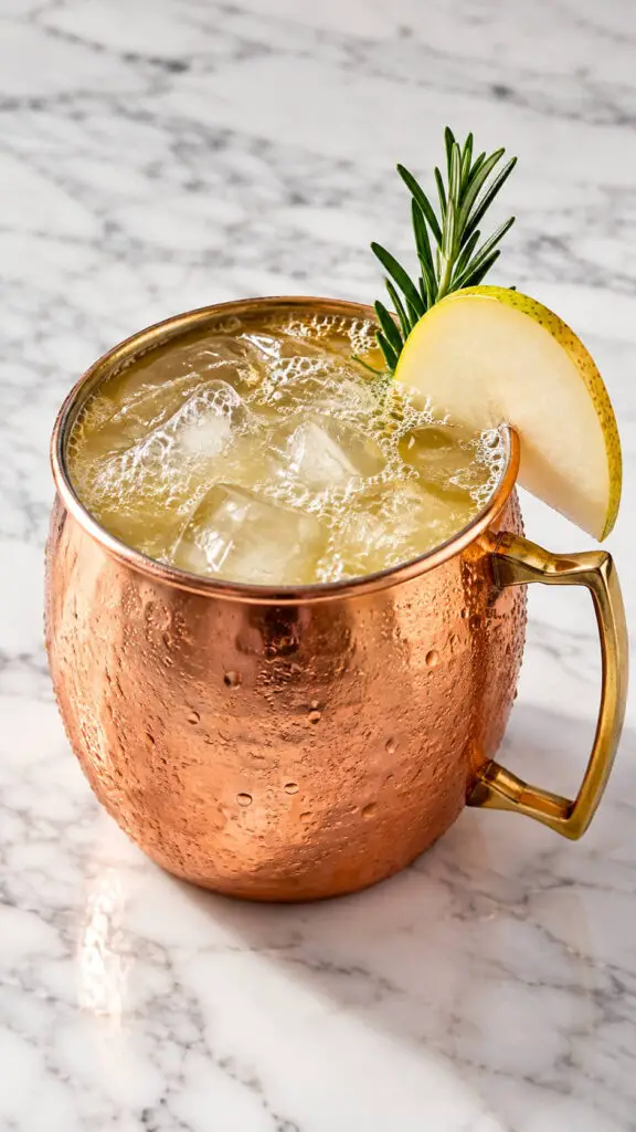 Pear and Ginger Mule