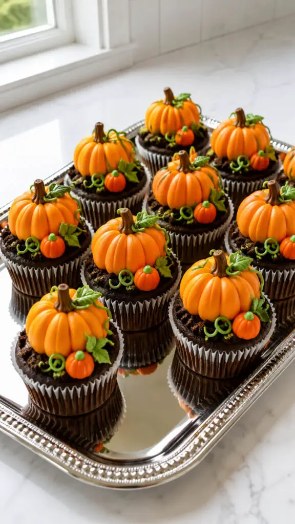 Pumpkin Patch Cupcakes