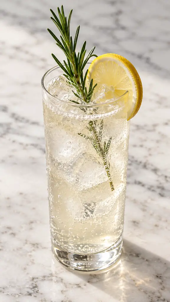 Rosemary Gin Fizz