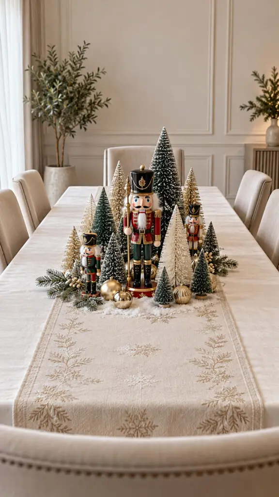 Bottlebrush Nutcracker Centerpiece