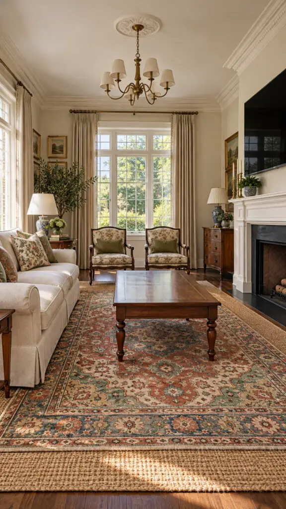 Grandmillennial Layered Rugs