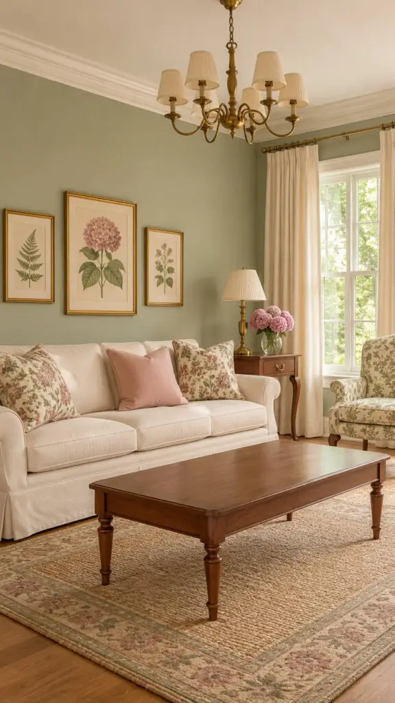 Grandmillennial Sage Green