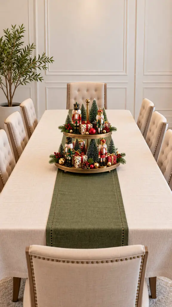 Mini Nutcracker Centerpiece