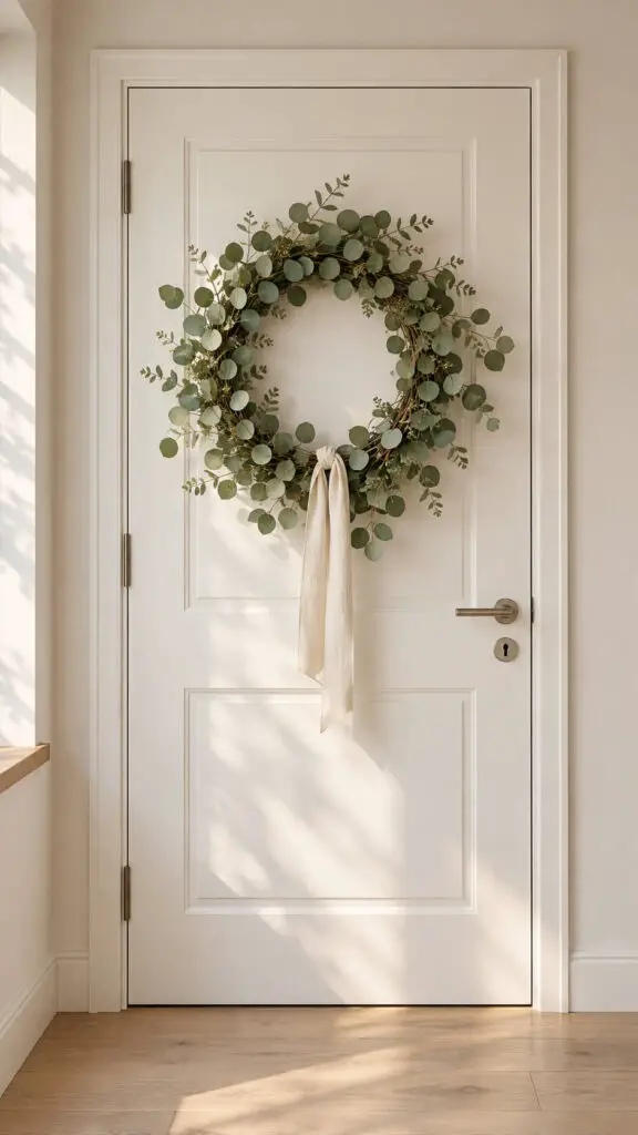 Minimalist Winter Wreath