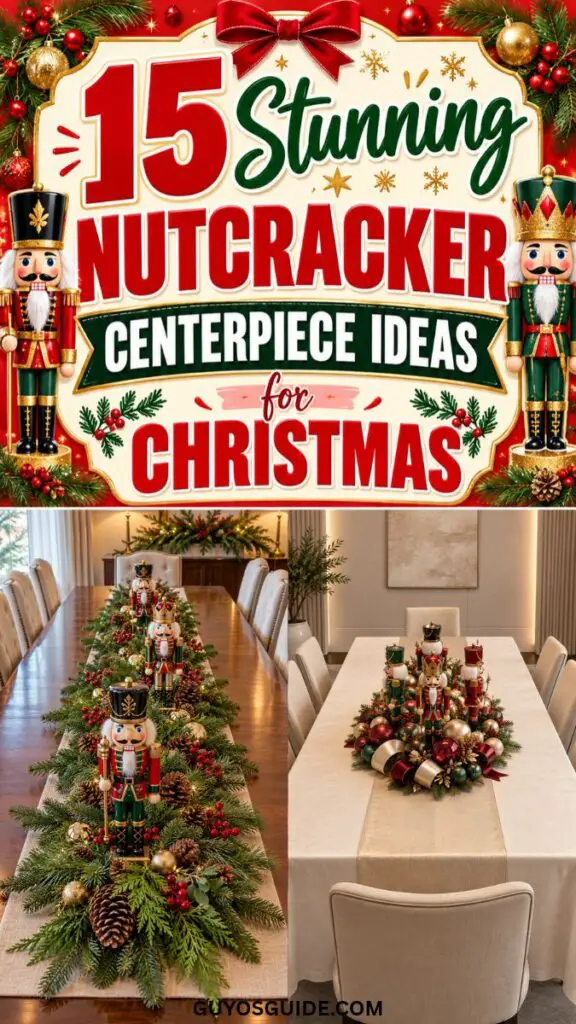 Nutcracker Centerpiece Ideas - PIN
