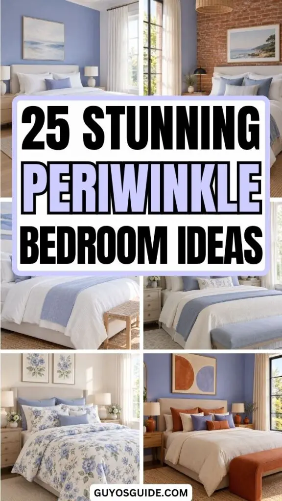 Periwinkle Bedroom Ideas
