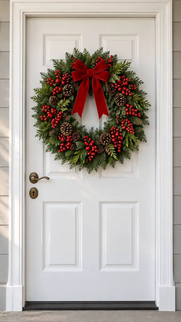Red Berry Winter Wreath