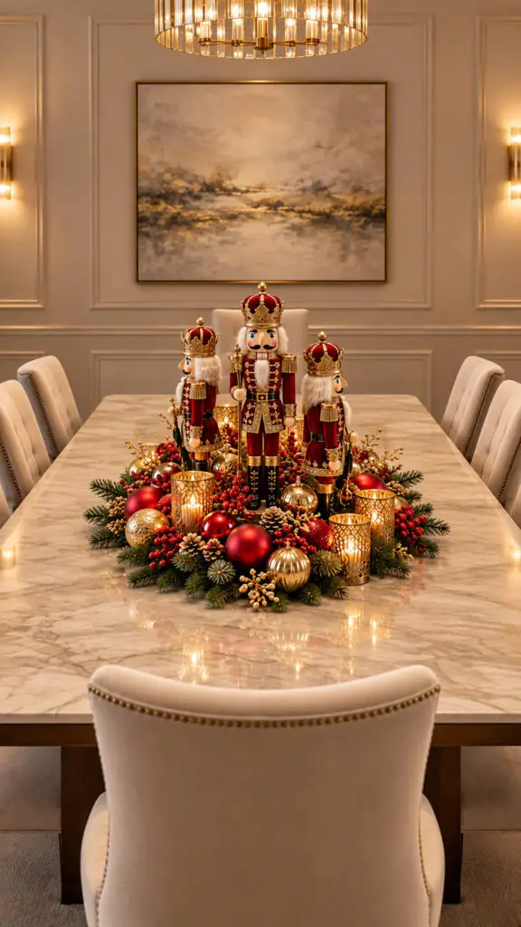 Red Gold Nutcracker