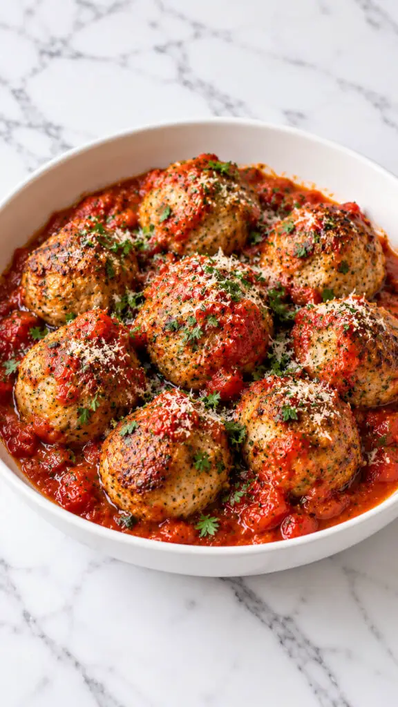 Turkey Sausage Meatballs