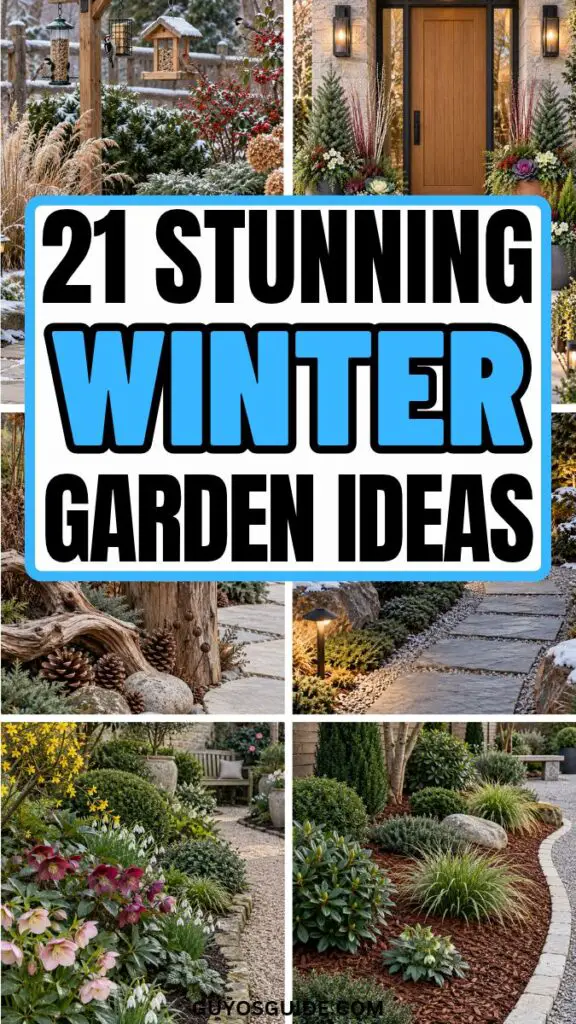 Winter Garden Ideas - PIN