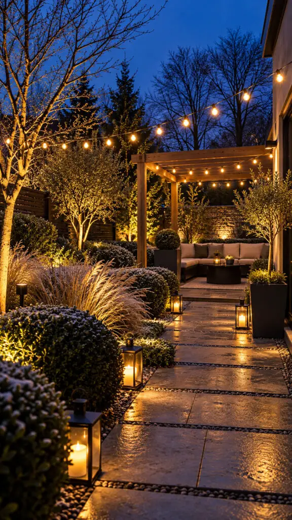 Winter Garden Lighting