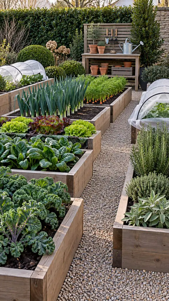 Winter Vegetable Garden