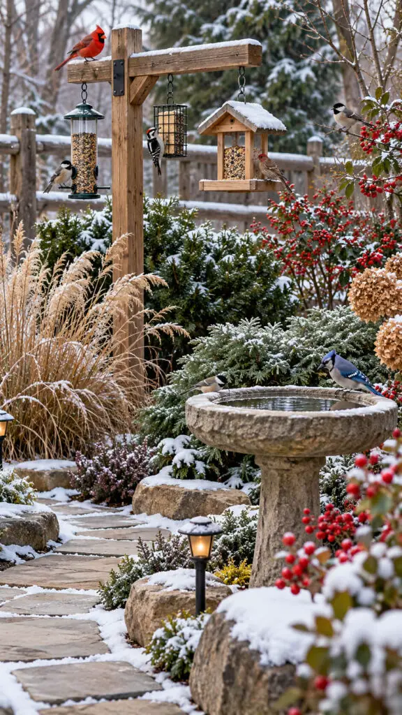 Winter Wildlife Garden